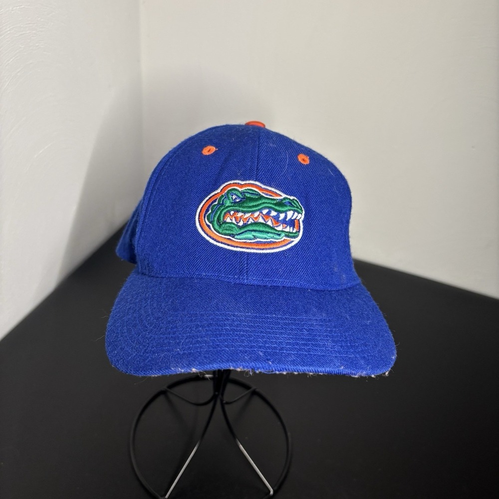 Florida Gators Nike Y2K Baseball Cap Hat 100% Wool Blue Orange 1 Size Adjustable
